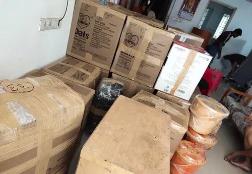 waring and packaging of goods